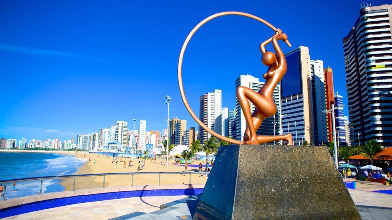 Apto 2Q Atlantic Ocean Beira Mar Fortaleza  Exterior foto